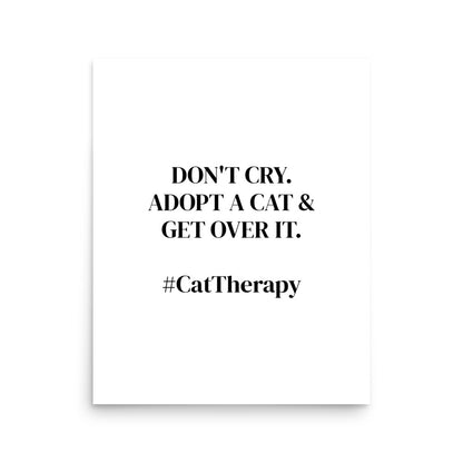 cat quote poster